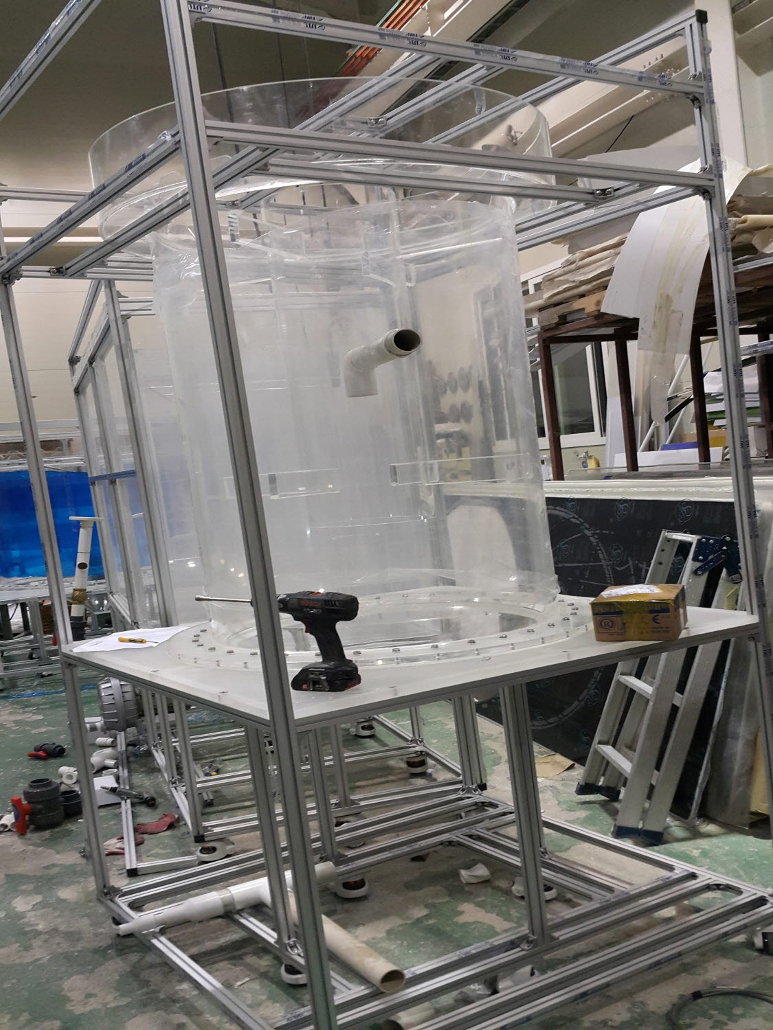 2015년 상수원 가변형 고도 정수처리장