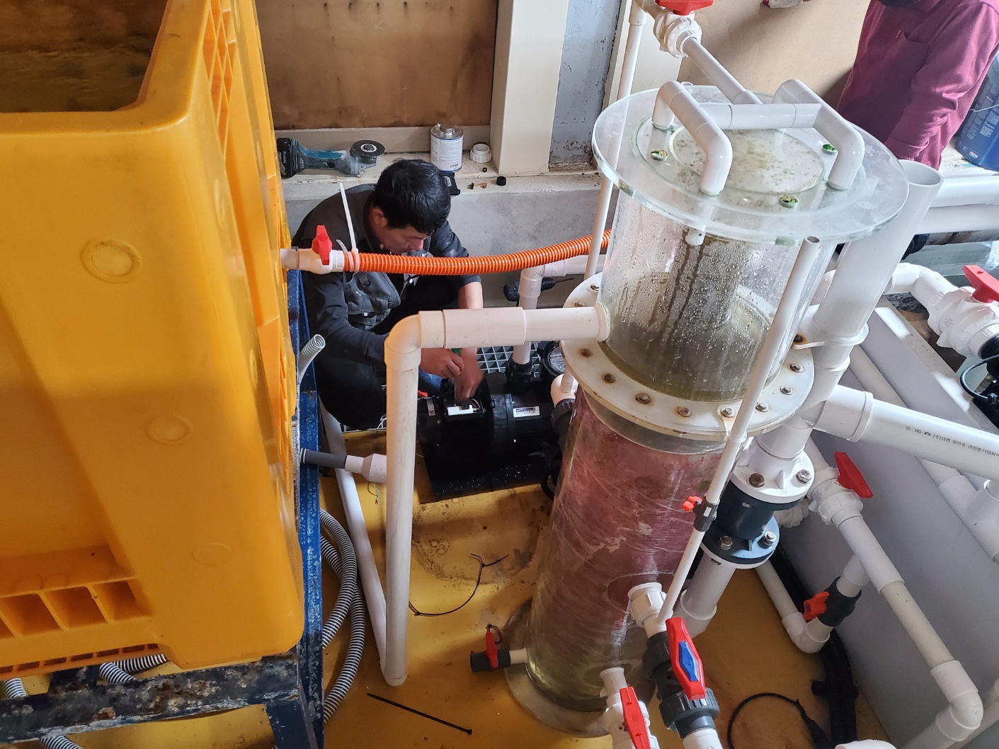 2022년 제주해양수산원 모터교체