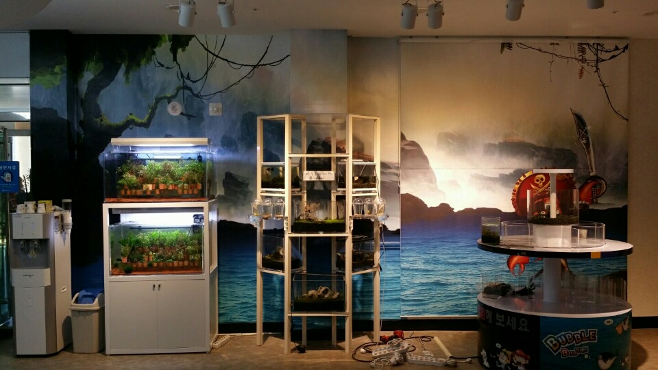 2017년 장흥물과학관 축양장 및 포토존