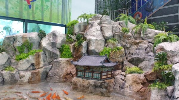 2020년 여루 로비전시장 리모델링 부대공사 및 수산생물모니터 공사